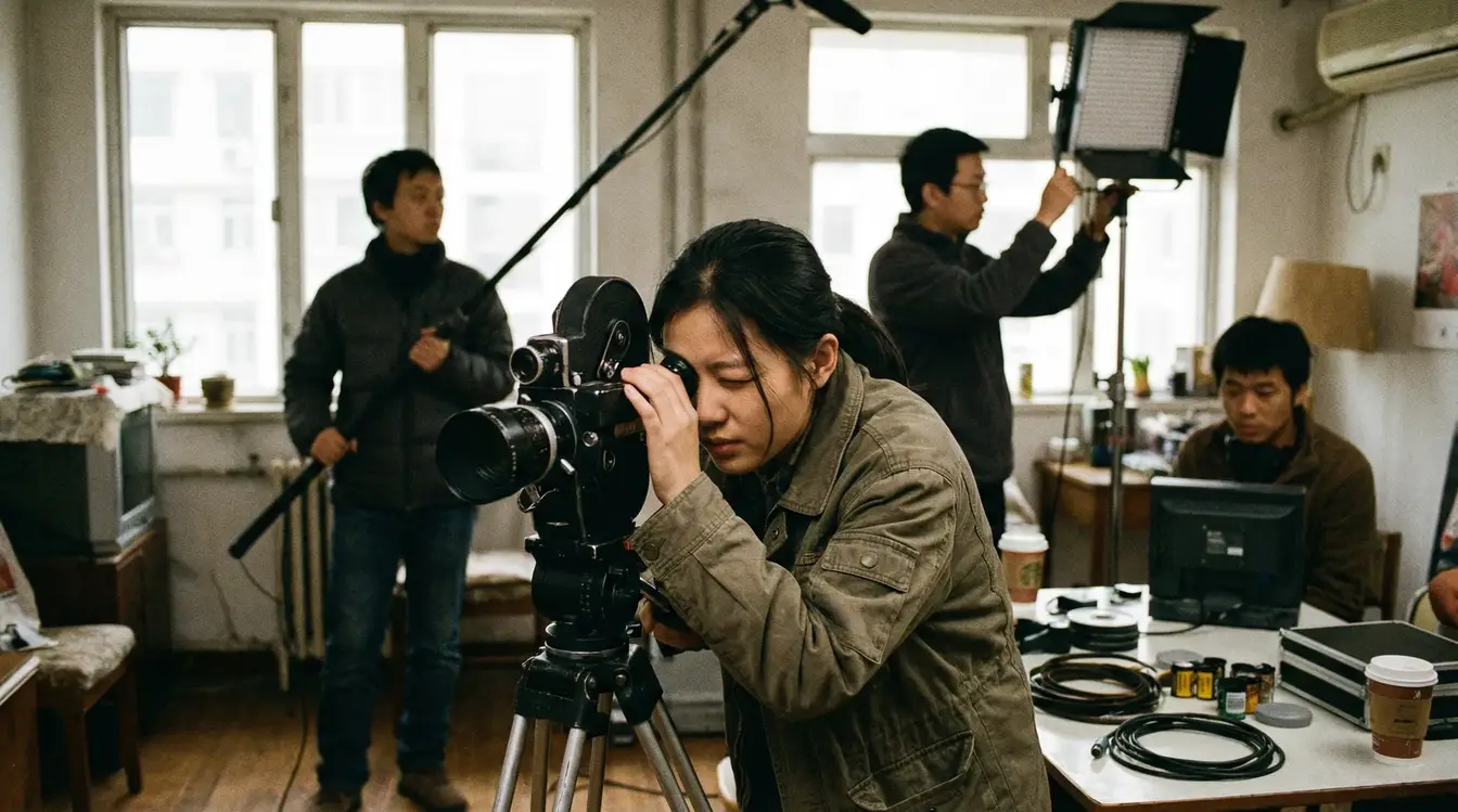 独立电影拍摄现场 - 国产视频
